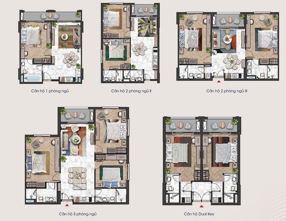Mặt bằng các loại diện tích căn hộ tầng 15tòa tháp H3 và H4 của Hillside. Mặt bằng các loại diện tích căn hộ tầng 15tòa tháp H3 và H4 của Hillside.