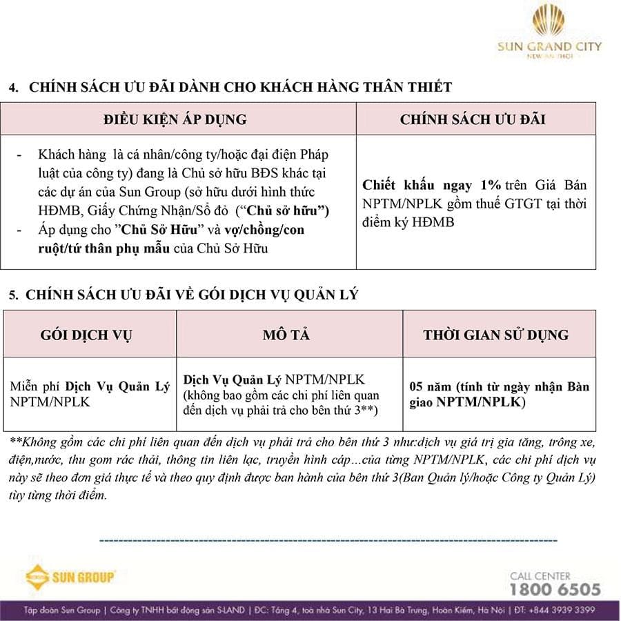 Tiến độ thanh toán và chính sách bán hàng mới nhất tháng 11/2020 - trang 4.