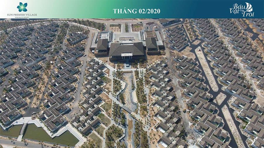 Tiến độ xây dựng Sun Premier Village Kem Beach Resort tháng 02/2020