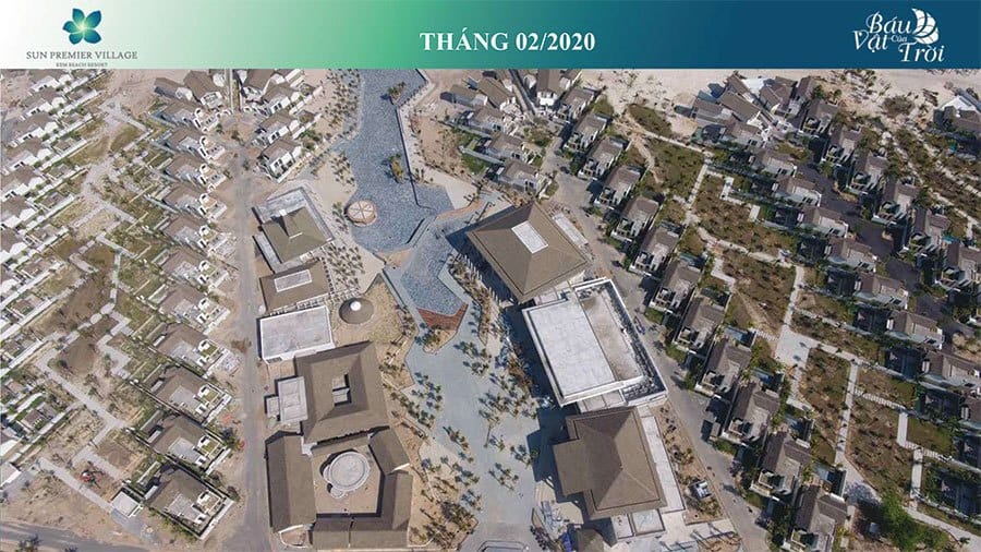 Tiến độ xây dựng Sun Premier Village Kem Beach Resort tháng 02/2020