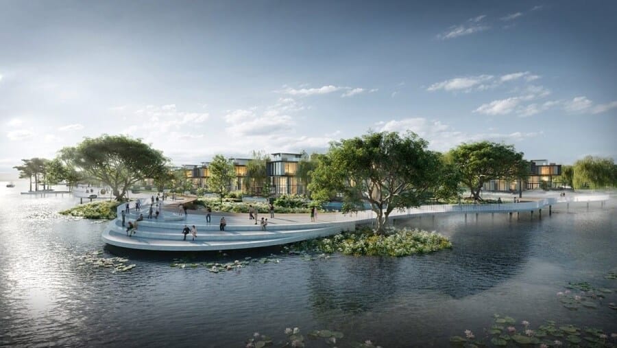 Không gian sống trong lành tại Eco Village Saigon River