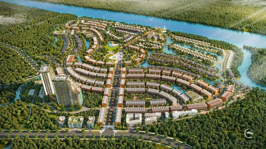 Phối cảnh khu đô thị Eco Village Saigon River