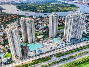 Hình tổng thể dự án Masteri Thảo Điền