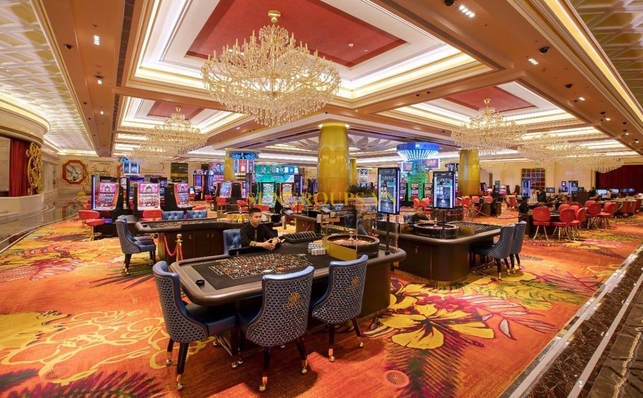 Trung tâm sòng bài Casino trong tòa nhà cánh buồm trên đảo Hòn Thơm.