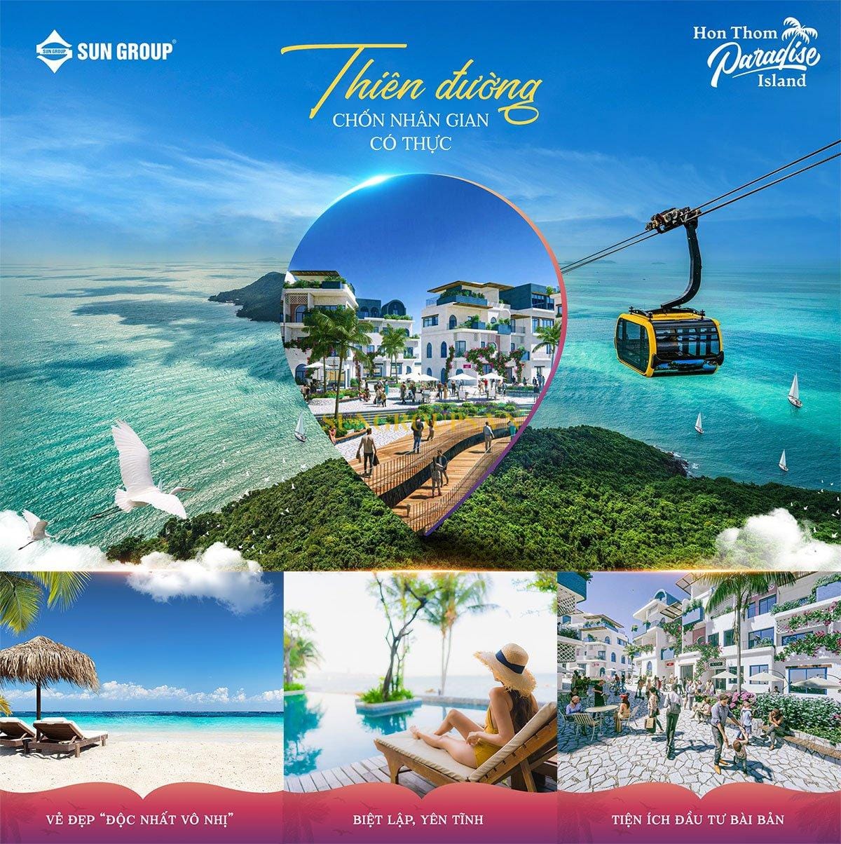 Sở hữu những lợi thế rất đặc biệt trên đảo Hòn Thơm.