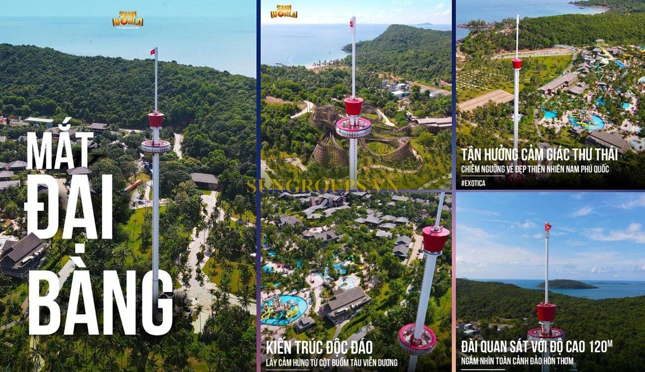 Mắt Đại Bàng - Đài quan sát trên cao ngắm nhìn toàn cảnh Hòn Thơm.