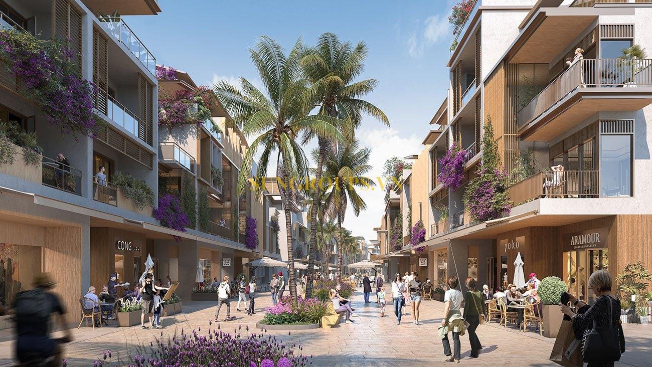 Thiết kế Shophouse Paradise Walk.