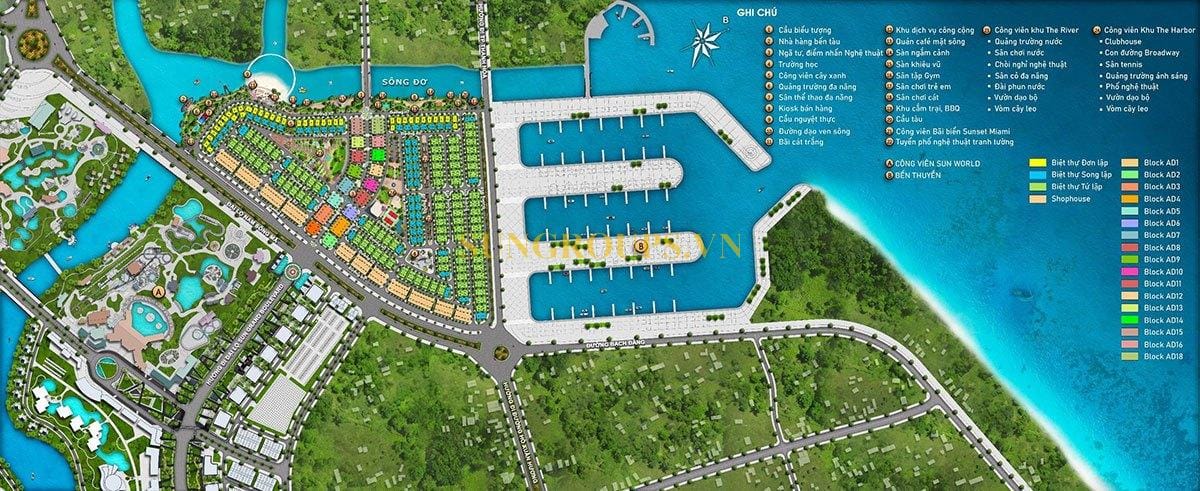 Vị trí Sun Riverside Village trong tổng dự án của Sun Group tại Sầm Sơn, Thanh Hóa. Vị trí Sun Riverside Village trong tổng dự án của Sun Group tại Sầm Sơn, Thanh Hóa.