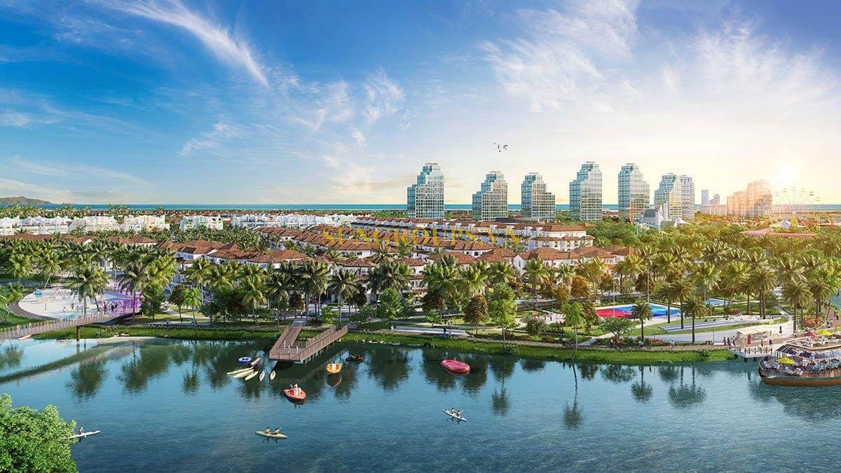Hệ thống công viên ven sông tại khu biệt thự đẳng cấp bật nhất Thanh Hóa. Hệ thống công viên ven sông tại khu biệt thự đẳng cấp bật nhất Thanh Hóa.