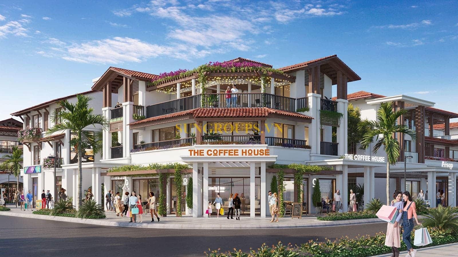 Phối cảnh Biệt thự đơn lập tại dự án Sun Symphony Residence Đà Nẵng.