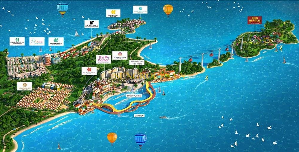 Hệ sinh thái Sun Group Nam Phú Quốc. Hệ sinh thái Sun Group Nam Phú Quốc.