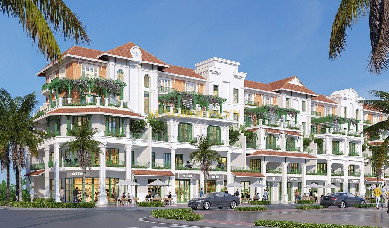 Nhà phố thương mại townhouse Sunneva island
