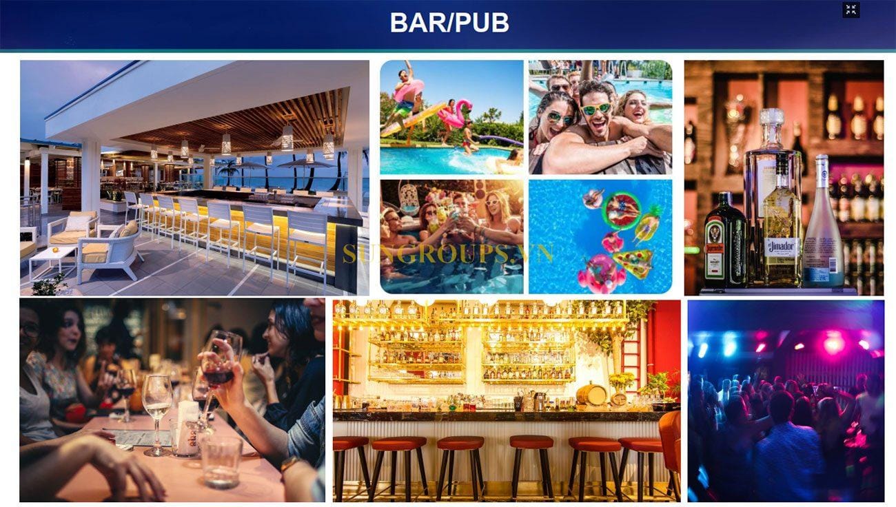 The Sailing Bay 32 Kinh doanh Bar/ Pub tại khu biệt thự sầm uất bật nhất đảo Thiên Đường.