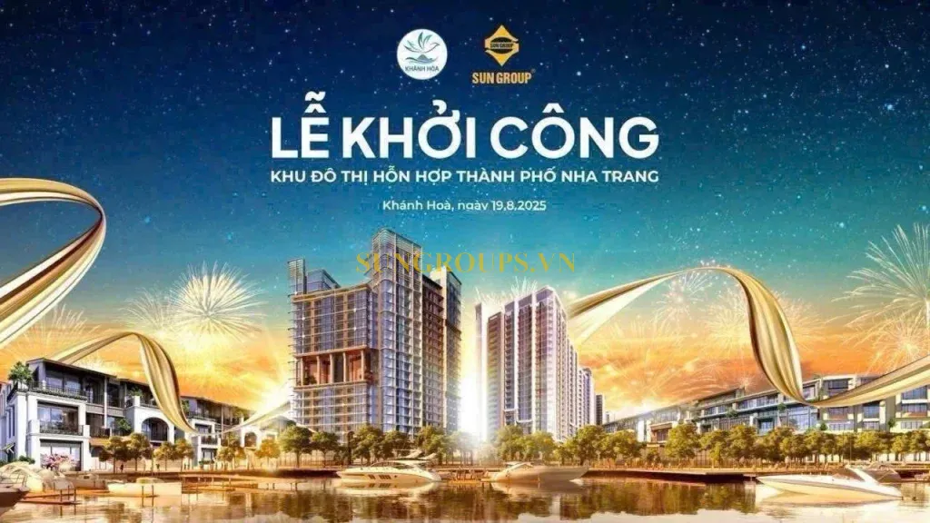 Khoi cong Sun Group Nha Trang - Sun Group Nha Trang