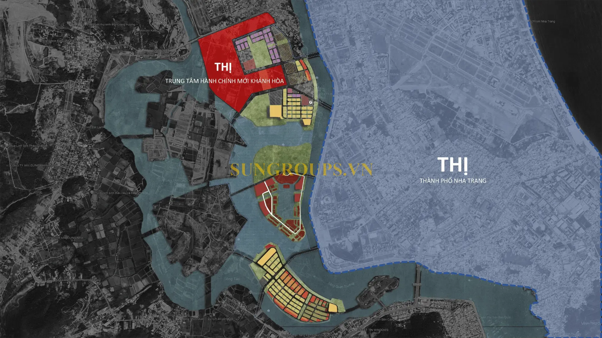 Vị trí liền kề Trung tâm hành chính mới Khánh Hòa, Charmora City nằm giữa lòng thành phố Nha Trang sôi động.