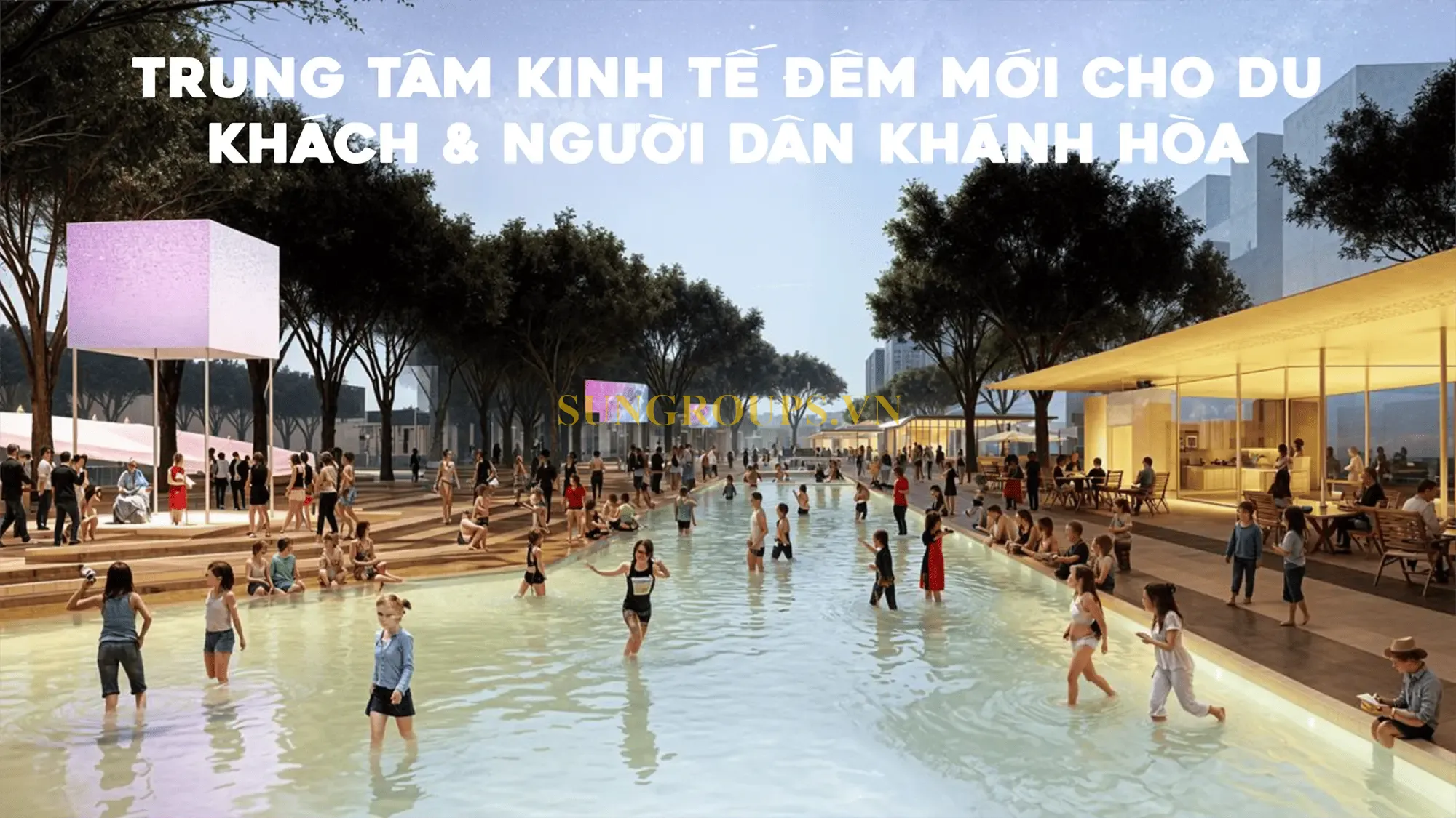 Trung tâm kinh tế đêm mới cho du khách và người dân, Charmora City định hình "Nha Trang không ngủ" sôi động 24/7.