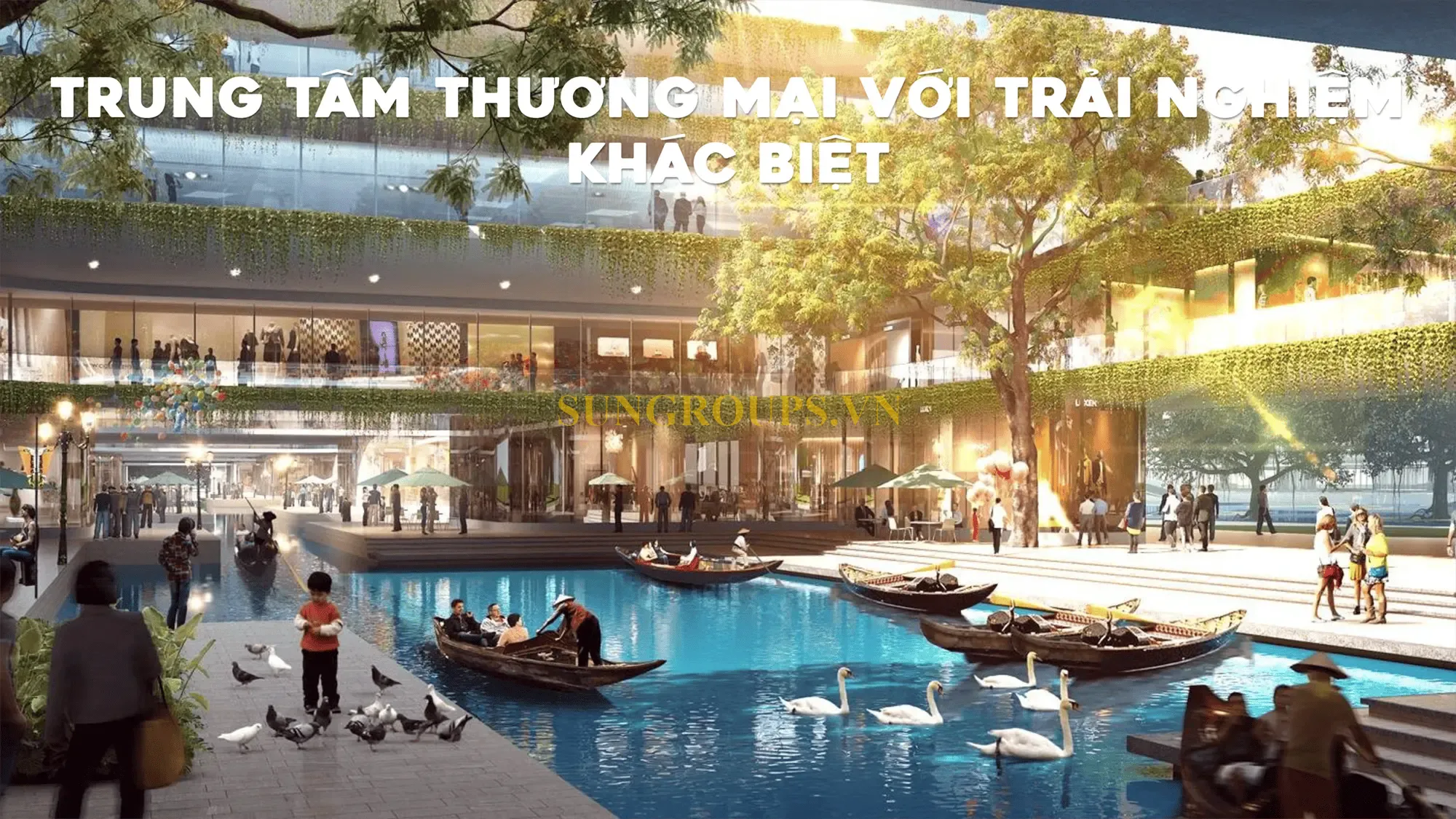 Trung tâm thương mại với trải nghiệm độc đáo tại Charmora City, nơi hội tụ các thương hiệu đẳng cấp thế giới.