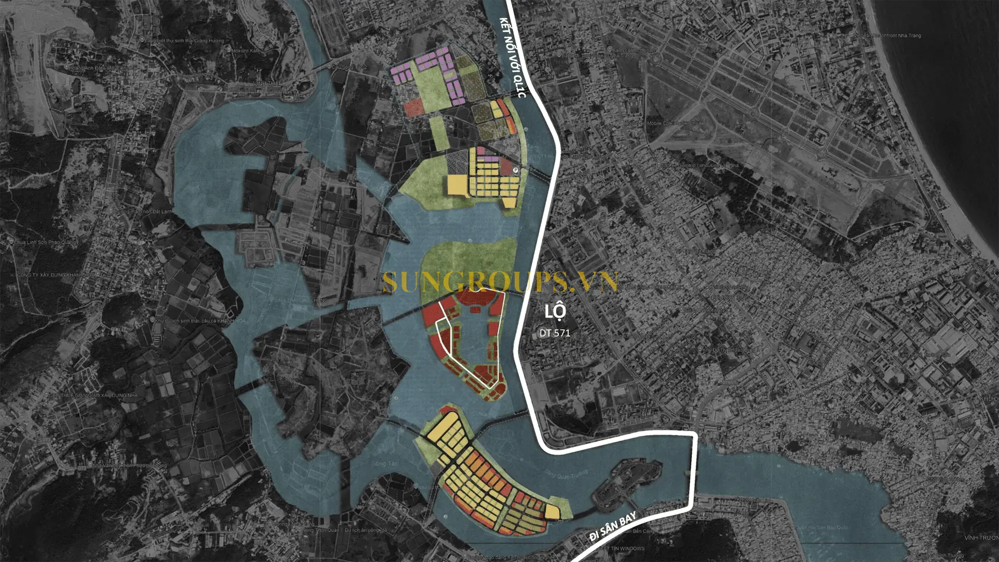 Kết nối thuận tiện với ĐT 571 và đường Đi Sân Bay, Charmora City là tâm điểm giao thông huyết mạch Nha Trang.